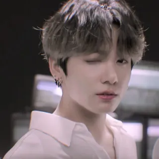 🐰 Jungkook 韩流, 防弹少年团, 歌手, 偶像, 男性, 眨眼 telegram sticker