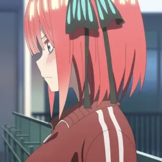 📱 Nino Nakano The Quintessential Quintuplets Anime, Personnage, Fille, Nino Nakano, The Quintessential Quintuplets telegram sticker