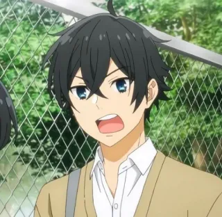 ✏️ Izumi Miyamura Horimiya Anime, Horimiya, Miyamura, Izumi, Masculino, Estudiante telegram sticker