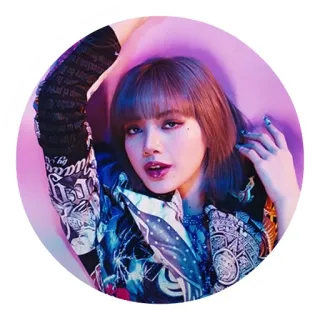 ❤️ Lisa kpop, muzyka, idol, piosenkarz, celebryta, kobieta telegram sticker