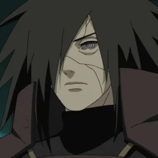 🗝 Madara Uchiha Naruto anime, ninja, villain, madara, uchiha telegram sticker
