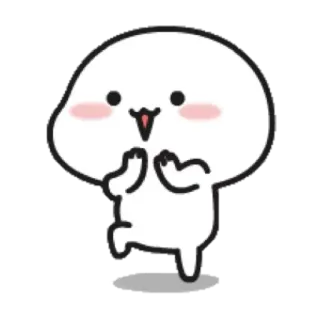 ☁ süß, kawaii, animiert, figur, sticker, cartoon telegram sticker