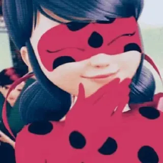 😂 Ladybug Miraculous: Tales of Ladybug & Cat Noir mariquita, Miraculous, Miraculous: Las aventuras de Ladybug, dibujos animados, animado telegram sticker