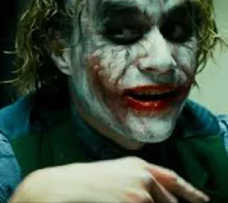 #Mr_joker(heath ledger) whatsapp stickers