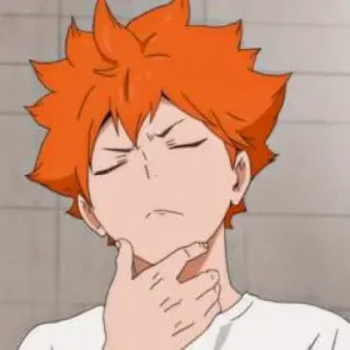 🌌 Hinata Shoyo Haikyuu!! anime, haikyuu, hinata shoyo, sports, volleyball telegram sticker