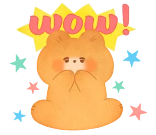 Acorn Pupil Bear3 @moe_sticker_bot telegram stickers
