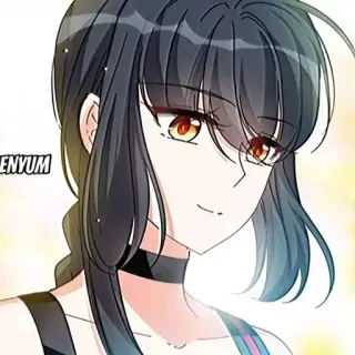 👍 ENYUM 애니메이션, 만화, 여자, 소녀, 미소 telegram sticker