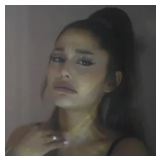 💧 Ariana Grande chanteur, pop star, célébrité, femme, portrait, artiste telegram sticker