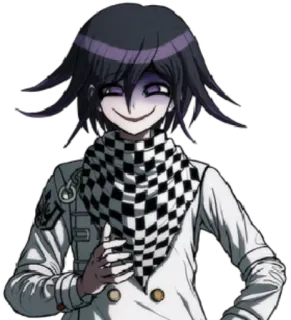 😈 Kokichi Oma Danganronpa V3: Killing Harmony Anime, Personnage, Kokichi Oma, Vilain, Danganronpa whatsapp sticker
