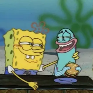 😋 Spongebob Spongebob Squarepants bob l'éponge, bob l'éponge carré, dessin animé, drôle, nickelodeon, personnage telegram sticker
