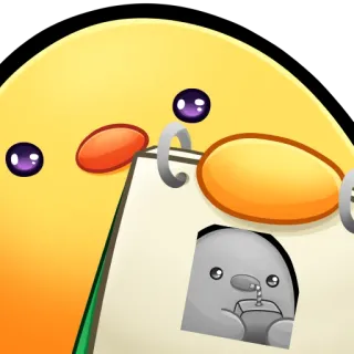 🐤 whatsapp sticker