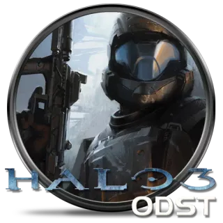 😇 Halo 3: ODST HALO 3 ODST videogioco, halo, militare, fantascienza, personaggio, armatura whatsapp sticker