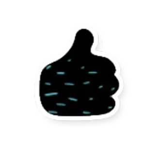 👍 Polegar para cima, Gostei, OK, Acordo, Positivo, Gesto de mão whatsapp sticker