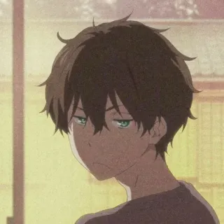 🎐 Anime, Ragazzo, Cartone animato, Giovane, Personaggio telegram sticker