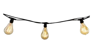 ⭐️ lights, string lights, decor, light bulbs telegram sticker