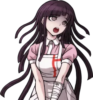 😒 Mikan Tsumiki Danganronpa Anime, Pielęgniarka, Mikan Tsumiki, Danganronpa, Manga whatsapp sticker