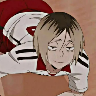 🥵 Kenma Kozume Haikyuu!! anime, haikyuu, kenma kozume, cartoon telegram sticker