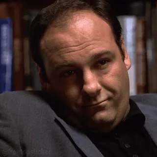 😒 Tony Soprano The Sopranos telegram sticker