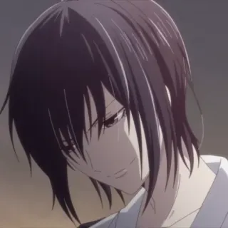 🕸 Anime, Manga, Personaggio, Ritratto, Triste, Emo telegram sticker