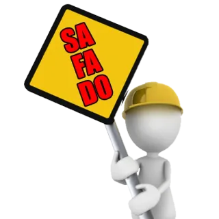 😘 SAFADO insulto, maldición, obsceno, picante, trabajador, construcción telegram sticker