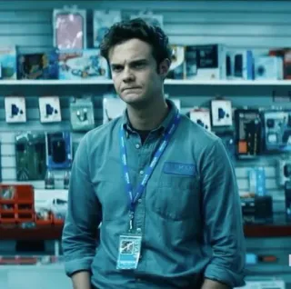 😑 Hughie Campbell The Boys Hughie Campbell, The Boys, Personagem, Super-herói, Série de TV, Amazon Prime telegram sticker