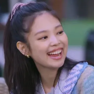 🌷 Jennie kpop, jennie kim, blackpink, sängerin, promi, lächelnd whatsapp sticker