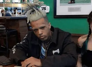 ➖ XXXTentacion XXXTentacion, แร็ปเปอร์, เพลง, คนดัง, ภาพเหมือน telegram sticker