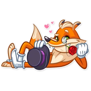 Millionaire Fox telegram stickers