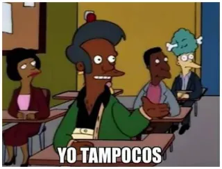 🤔 Apu Nahasapeemapetilon The Simpsons YO TAMPOCOS The Simpsons, Apu, Classroom, Cartoon, Funny, Yo Tampocos, Meme telegram sticker