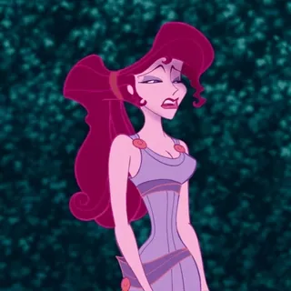 😮💨 Megara Hercules telegram sticker