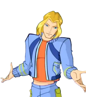 🤷‍♀️ Sky Winx Club Desenho animado, Personagem, Céu, Winx, Fada telegram sticker