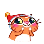 Christmas Tiger @Tgemojis telegram emojis 😅