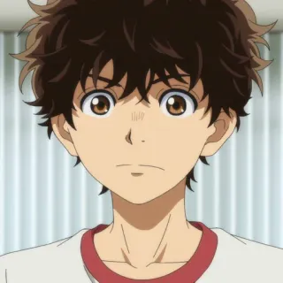 🙂 アニメ, 少年, キャラクター, ポートレート whatsapp sticker