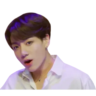😦 Jeon Jungkook K-Pop, Sänger, Musik, BTS, Idol, K-Pop Star, Jungkook telegram sticker