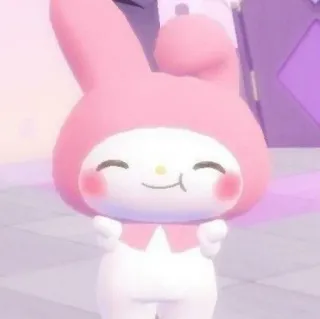 ☺️ My Melody My Melody, Sanrio, lindo, dibujos animados, rosa telegram sticker