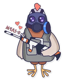 CyberChicken telegram stickers
