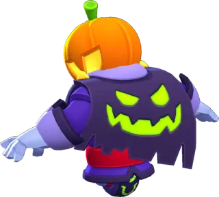 🔥 pumpkin, halloween, character, spooky, cartoon telegram sticker