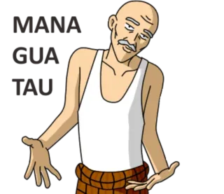 😑 KHEE QUA TAU telegram sticker