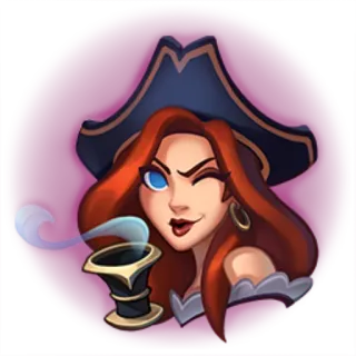 🔫 Miss Fortune League of Legends Miss Fortune, League of Legends, Pirata, Sticker, Donna, Videogioco telegram sticker
