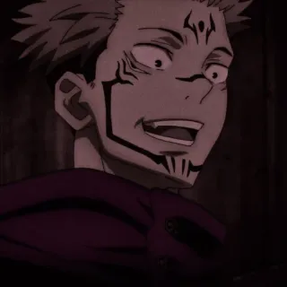 👹 Ryomen Sukuna Jujutsu Kaisen Anime, Manga, Dämon, Verfluchter Geist, Ryomen Sukuna whatsapp sticker