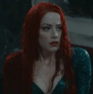 🐬 Mera Aquaman เมร่า, ดีซีคอมิกส์, ซูเปอร์ฮีโร่, ผมแดง, อควาแมน, ทะเล, ราชินี telegram sticker