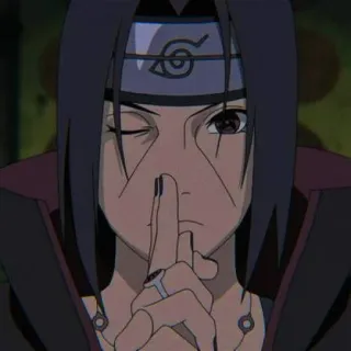 🌿 Itachi Uchiha Naruto Anime, Ninja, Itachi, Uchiha, Sharingan telegram sticker