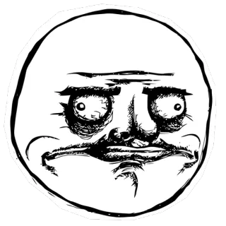 😁 Meme, Faccia, Divertente, Internet telegram sticker