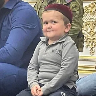 🌝 Hasbulla Magomedov Hasbulla, Meme, Personaggio internet telegram sticker