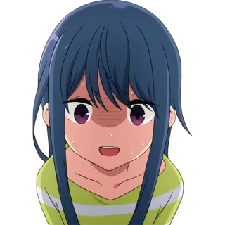 😨 动漫, 卡通, 女孩, 角色, 贴纸 telegram sticker