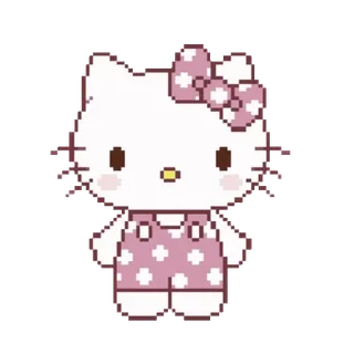 🚶‍♀ Hello Kitty hello kitty, cartoon, cute, kawaii, pink telegram sticker