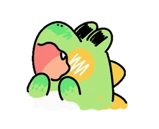 😱 Yoshi yoshi, dinosaurio, lindo, videojuego, nintendo whatsapp sticker