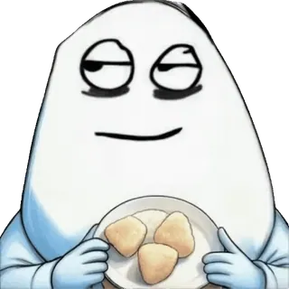 🌟 персонаж, еда, мем, смешной telegram sticker