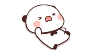 🍩 Cartoon, Panda, Niedlich, Sticker telegram sticker
