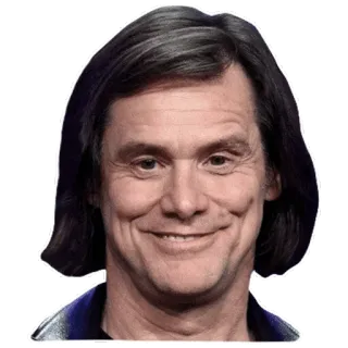 😊 Jim Carrey acteur, humoriste, célébrité, portrait telegram sticker
